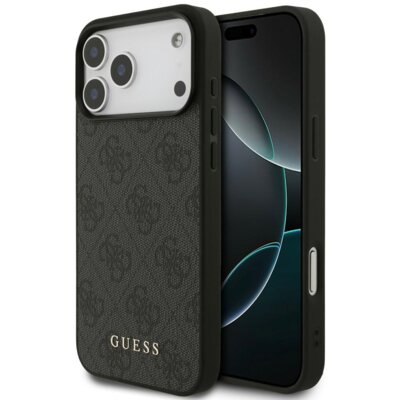 Etui GUESS 4G Classic do Apple iPhone 17 Pro Max/18 Pro Max Czarny