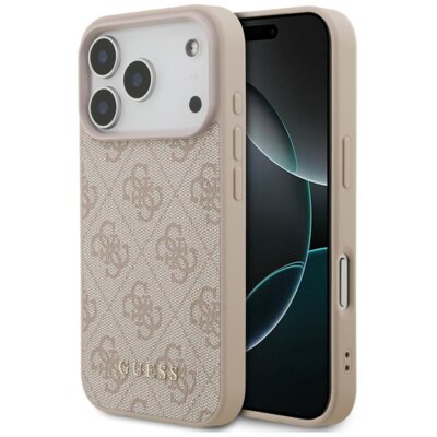 Etui GUESS 4G Classic do Apple iPhone 17 Pro/18 Pro Różowy