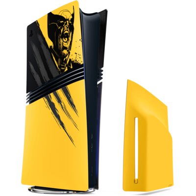 Osłona konsoli PlayStation 5 Pro – edycja limitowana: Batte Yellow Marvel’s Wolverine