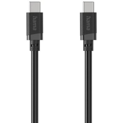 Kabel USB-C - USB-C HAMA 60W 2 m Czarny