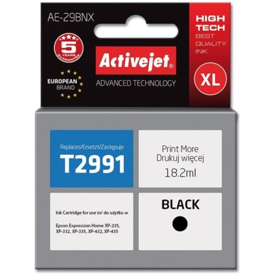 Tusz ACTIVEJET do Epson 29 XL T2991 Czarny 18 ml AE-29BNX