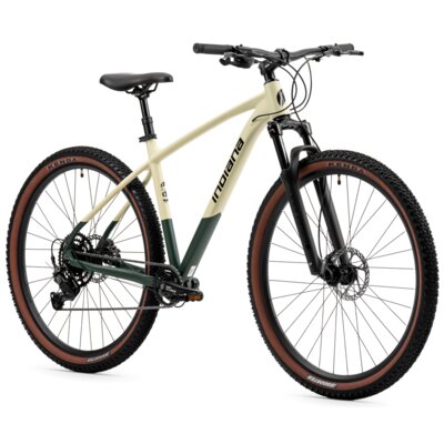 Rower górski MTB INDIANA Q3 Dropp M19 29 cali męski Beżowo-zielony