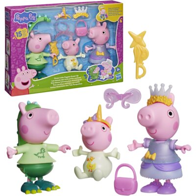 Zestaw figurek HASBRO Świnka Peppa Przebieranki Trzech Małych Świnek G25085L0