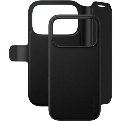 Etui PANZERGLASS Care Tango 2w1 Wallet Case MagSafe do iPhone 18 Pro/17 Pro Czarny