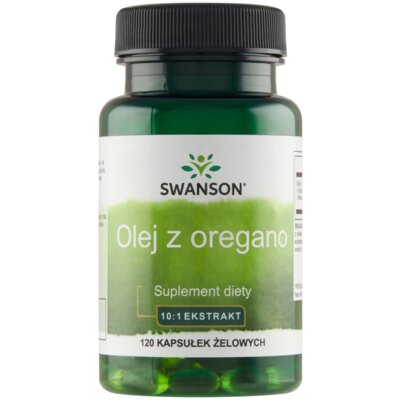 Suplement diety SWANSON Olej z oregano (120 kapsułek)