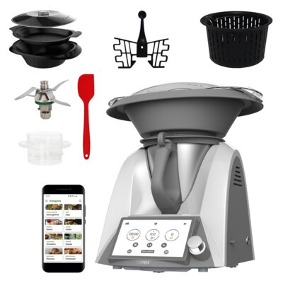 Robot wielofunkcyjny COBBO 7 OC-1 (WiFi) 1500W z wagą i funkcją gotowania