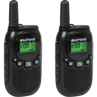 Radiotelefon BAOFENG BF-T6 Czarny (2 szt.)