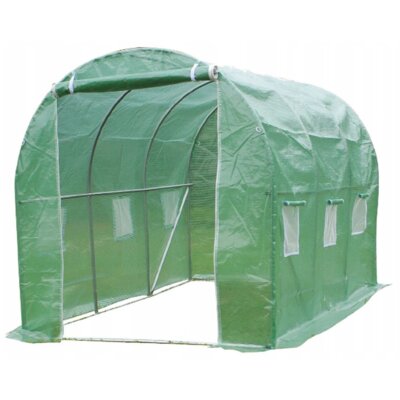 Tunel foliowy SASKA GARDEN 1039947 300 x 200 x 200 cm Zielony