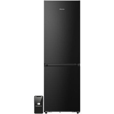 Lodówka HISENSE Pure Fit RB3K330SAFC No frost do obudowy 185cm Czarna