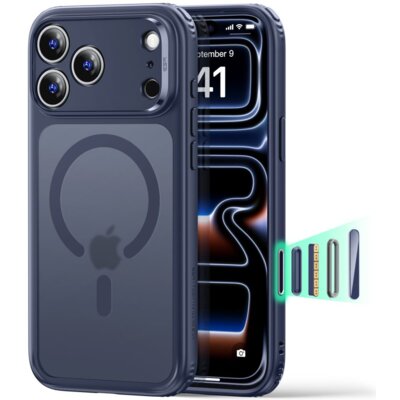 Etui ESR Classic Hybrid MagSafe do Apple iPhone 17 Pro/18 Pro Niebieski