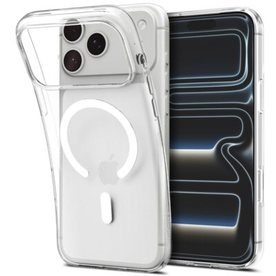 Etui SPIGEN Liquid Crystal Mag MagSafe do Apple iPhone 17 Pro/18 Pro Przezroczysty