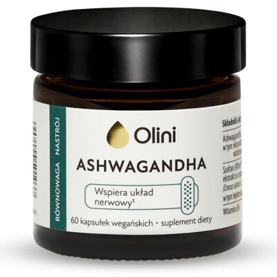Ashwagandha OLINI 60 kapsułek