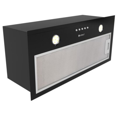 Okap GLOBALO Delico 50.1 Czarny 315m3/h 61dB klasa D