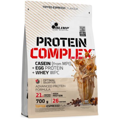 Odżywka białkowa OLIMP Protein Complex Toffi z kawą espresso (700 g)
