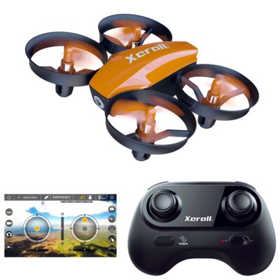 Dron XERALL Matya (FPV) Transmisja na żywo, Dwa akumulatory, Aplikacja na smartfona, Funkcja zatrzymania wysokości