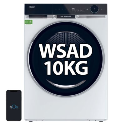 Suszarka HAIER X11 HD100-A3Q397U1-S z pompą ciepła 10 kg I-Refresh Pro Ultra Reverse Drum hOn Woolmark Green