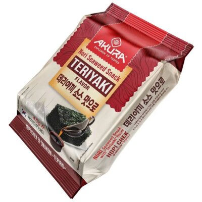 Przekąska AKURA Nori Seaweed Snack Teriyaki (4.5 g)