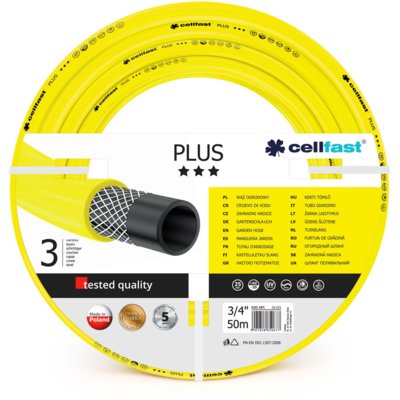Wąż ogrodowy CELLFAST Plus 3/4" 50 m 10-221