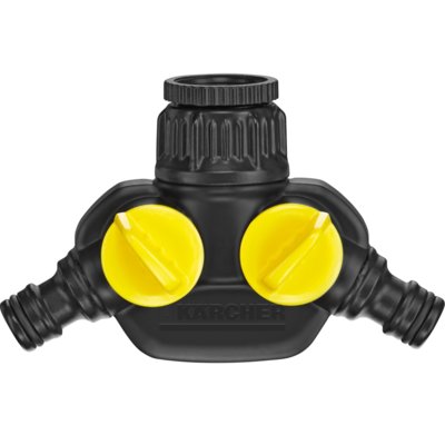 Przyłącze kranowe KARCHER z 2 wyjściami 3/4" 1/2" 2.645-199.0