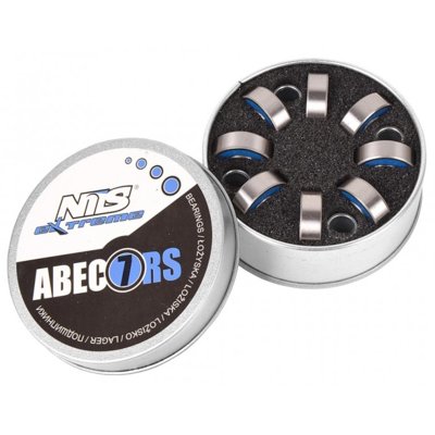 Łożyska NILS EXTREME ABEC-7 RS Carbon (8 sztuk)