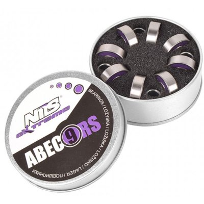 Łożyska NILS EXTREME ABEC-9 RS Carbon (8 sztuk)