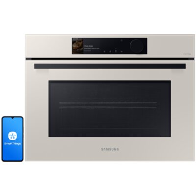 Piekarnik SAMSUNG BESPOKE NQ5B6753CAA Elektryczny z mikrofalą Satynowy beż