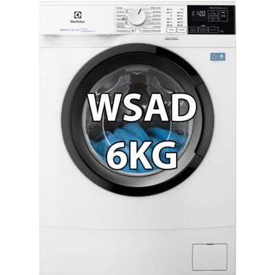 Pralka ELECTROLUX 600 SensiCare EWS6406BP 6kg Slim 41.1cm 1000obr