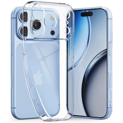Etui TECH-PROTECT Flexair + szkło hartowane Glass 2-pack do Apple iPhone 17 Pro/18 Pro Przezroczysty