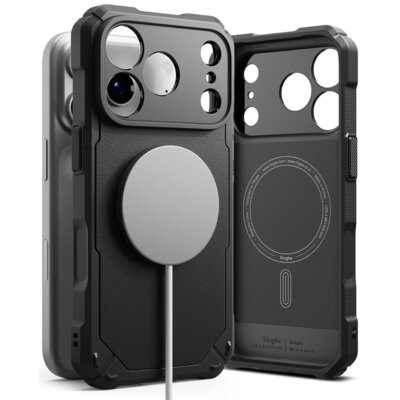 Etui RINGKE Rugged Gear Magnetic MagSafe do Apple iPhone 17 Pro/18 Pro Czarny