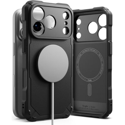 Etui RINGKE Rugged Gear Magnetic MagSafe do Apple iPhone 17 Pro Max/iPhone 18 Pro Max Czarny