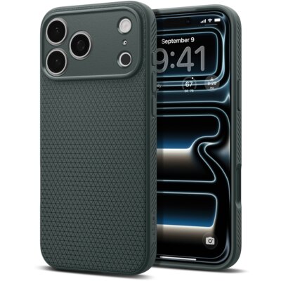 Etui SPIGEN Liquid Air do Apple iPhone 17 Pro/18 Pro Zielony