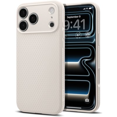 Etui SPIGEN Liquid Air do Apple iPhone 17 Pro Max/18 Pro Max Beżowy