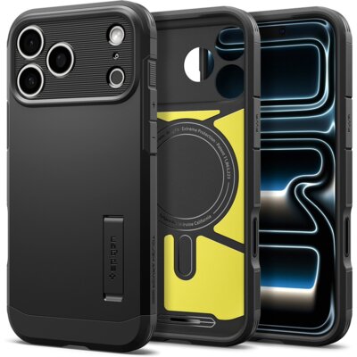 Etui SPIGEN Tough Armor T Mag MagSafe do Apple iPhone 17 Pro Max/18 Pro Max Czarny