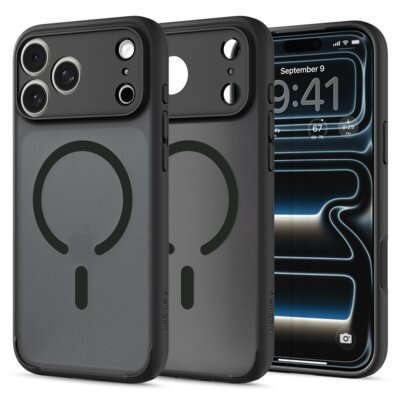 Etui Spigen Ultra Hybrid Magsafe Na iPhone 18 Pro / 17 Pro - Frost Black