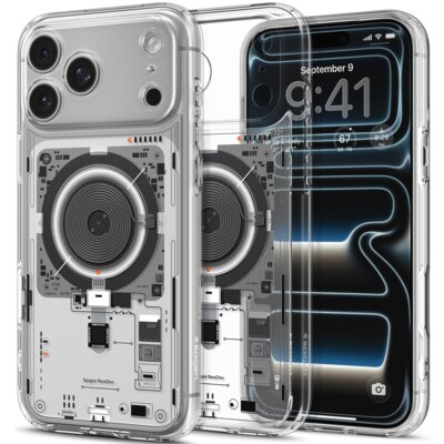 Etui SPIGEN Ultra Hybrid MagSafe do Apple iPhone 17 Pro/18 Pro Przezroczysty