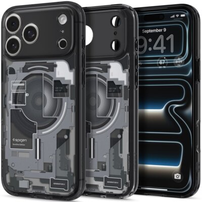 Etui SPIGEN Ultra Hybrid MagSafe do Apple iPhone 17 Pro Max/18 Pro Max Czarny