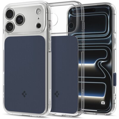 Etui SPIGEN Ultra Hybrid T MagSafe do Apple iPhone 18 Pro Max/17 Pro Max Niebieski matowy