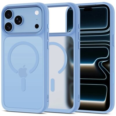 Etui TECH-PROTECT MagMat MagSafe CC do Apple iPhone 17 Pro Max/18 Pro Max Jasnoniebieski