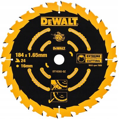 Tarcza do cięcia DEWALT DT10302 184 mm