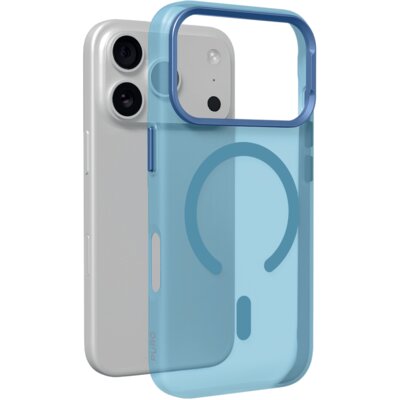Etui PURO Lightfeel Mag do Apple iPhone 17 Pro Max/18 Pro Max Jasnoniebieski