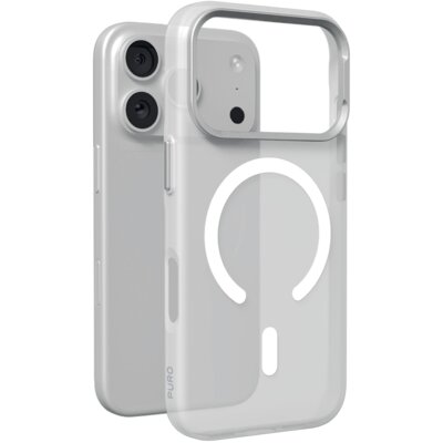 Etui PURO Lightfeel Mag MagSafe do Apple iPhone 18 Pro Max Biały