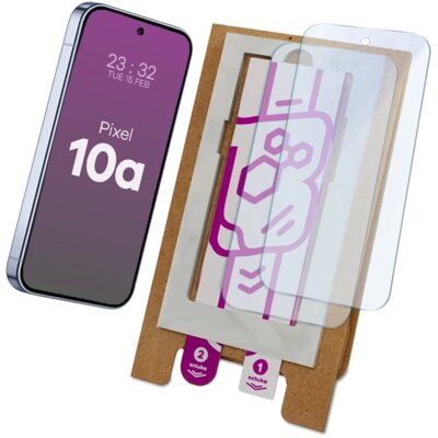 Szkło hybrydowe BIZON Eplikator Hybrid Mule do Google Pixel 10a (2 szt.)