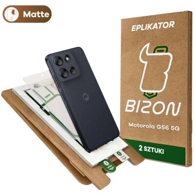 Folia ochronna BIZON Eplikator Film Matte do Motorola Moto G56 5G (2 szt.)