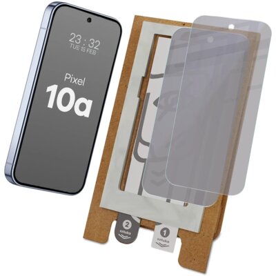 Szkło hybrydowe BIZON Eplikator Hybrid Shadow do Google Pixel 10a (2 szt.)