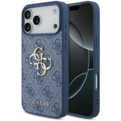 Etui GUESS 4G Big Logo do Apple iPhone 17 Pro Max/18 Pro Max Niebieski