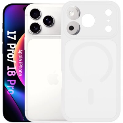 Etui XLINE Colorfull GuardX MagSafe do Apple iPhone 17 Pro/18 Pro Biały