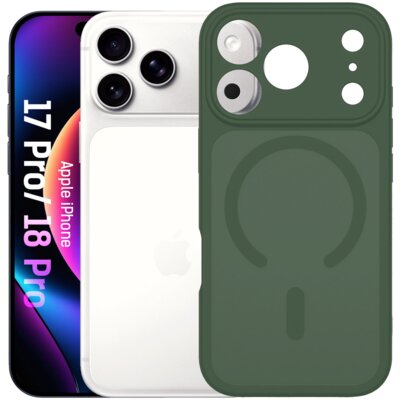 Etui XLINE Colorfull GuardX MagSafe do Apple iPhone 17 Pro/18 Pro Zielony