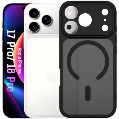 Etui XLINE Colorfull GuardX MagSafe do Apple iPhone 17 Pro/18 Pro Czarny