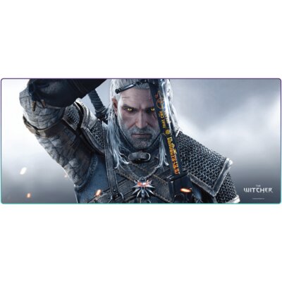 Podkładka GOOD LOOT The Witcher (Wiedźmin) Geralt RGB XL