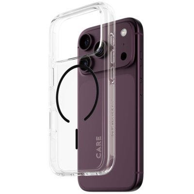 Etui PANZERGLASS Care Urban Explorer w. Black MagSafe do Apple iPhone 17 Pro/18 Pro Przezroczysty